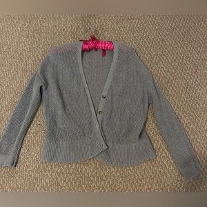 Gray Old Navy Cardigan